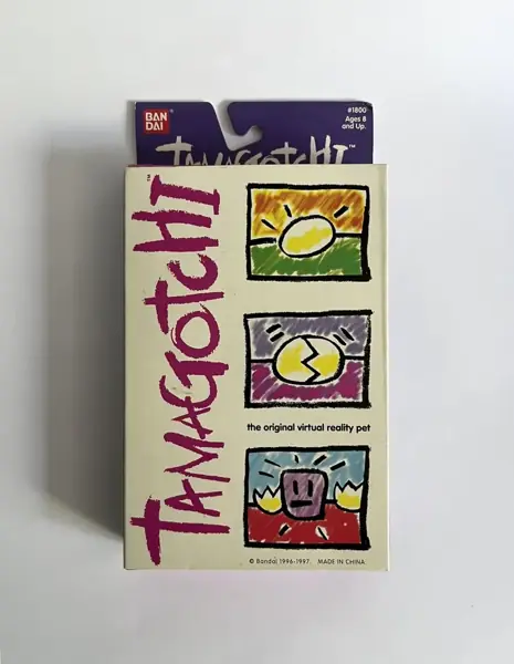 Tamagotchi original 1997 (Clear Teal Blue)